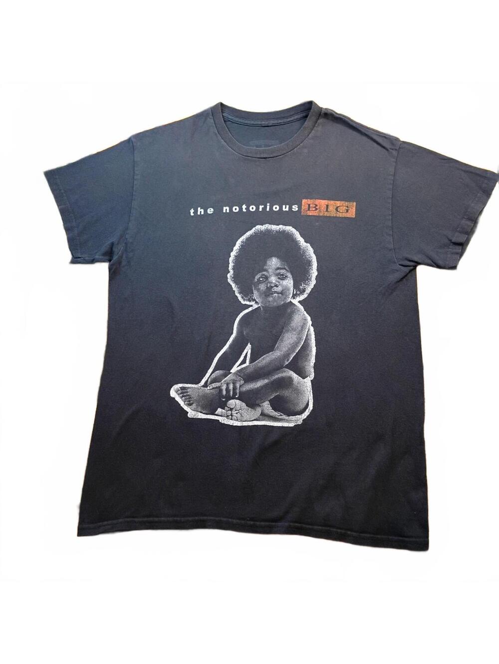 Notorious B.I.G. Vintage Black Graphic T-Shirt Medium